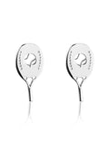 Pendientes de plata Tenis de Playa
